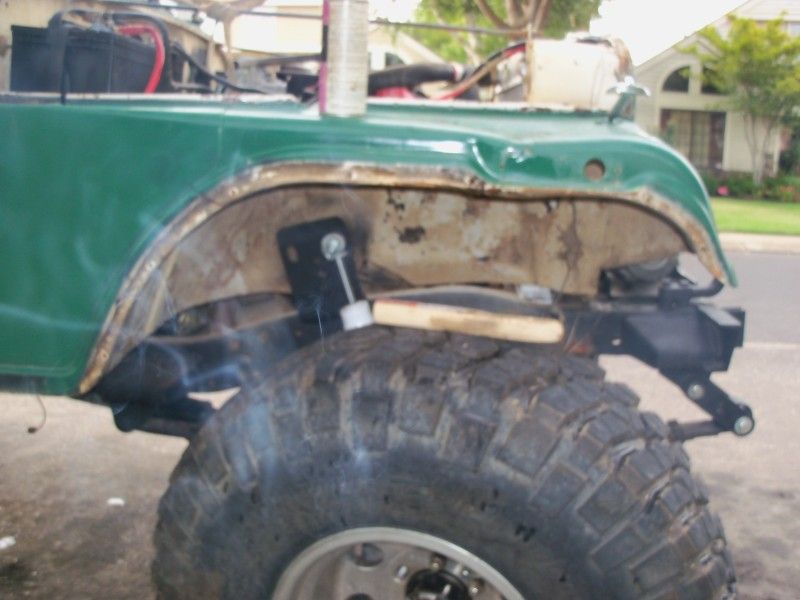 fender cutting '72 cj5 ECJ5